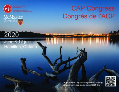 CAP Congress 2020 held at McMaster University from June 8-12